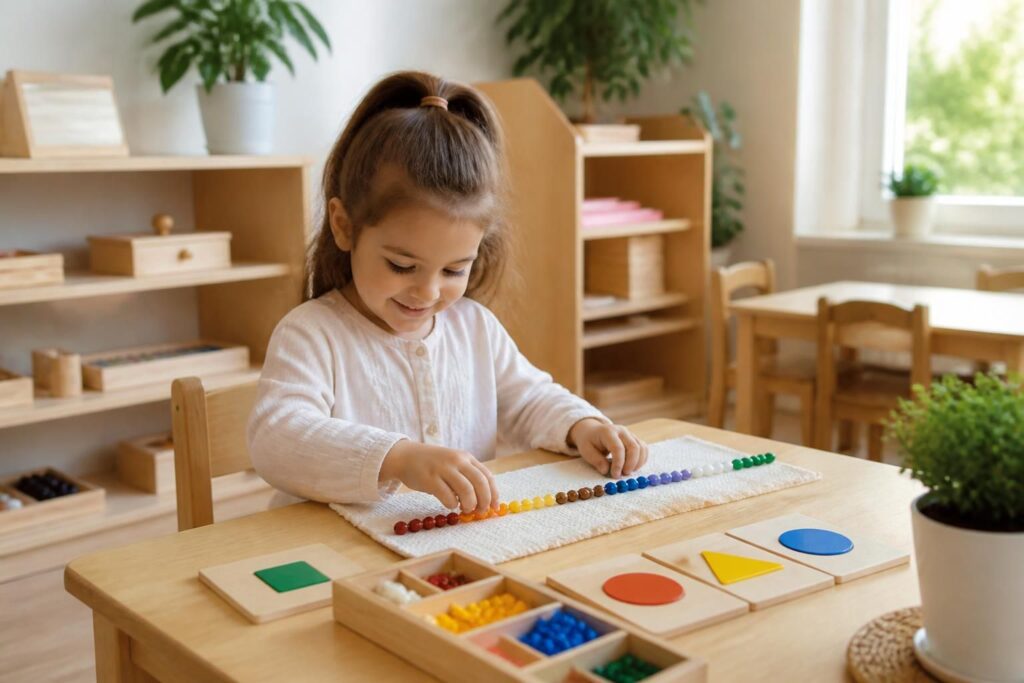 Activités Montessori à faire à la maison (3-6 ans)