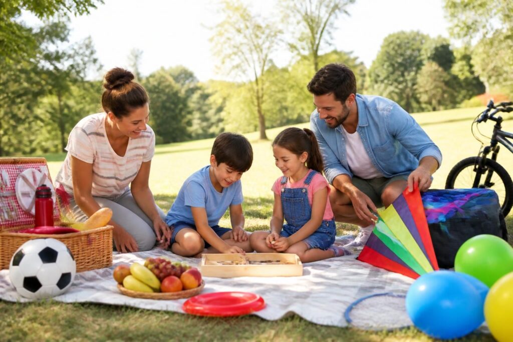 Le grand guide des loisirs en famille : activités, matériel et organisation