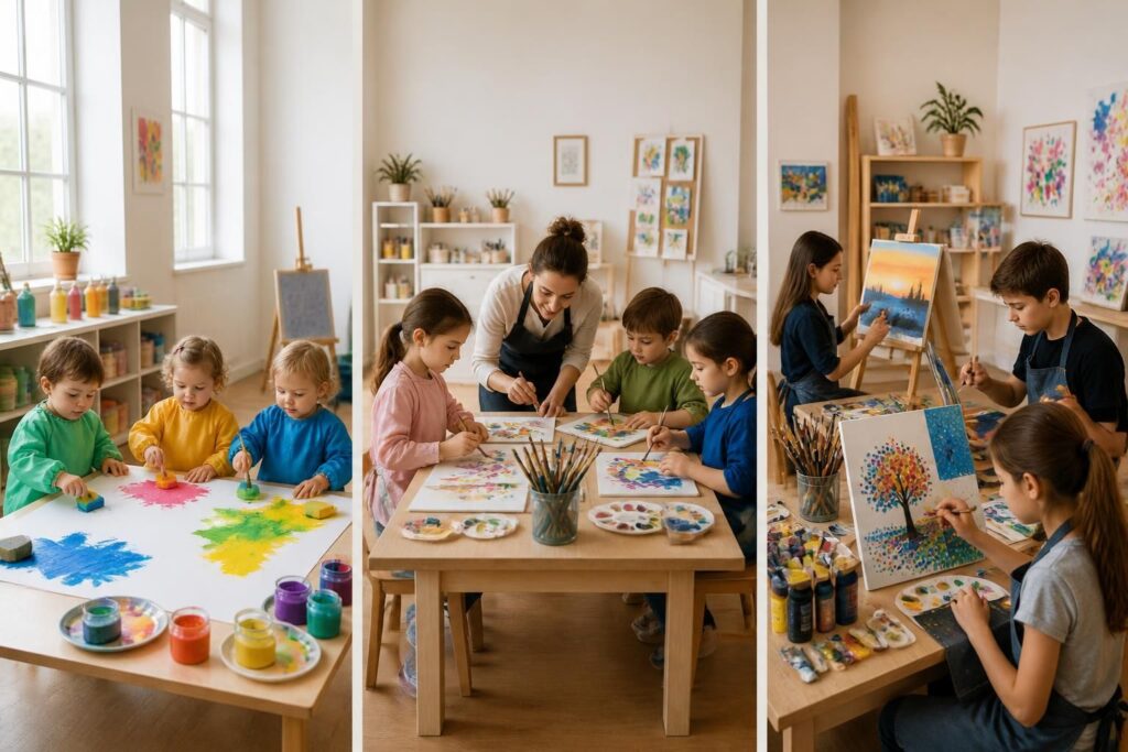découvrez des techniques de peinture simples adaptées à chaque âge pour éveiller la créativité des enfants de manière ludique et éducative.