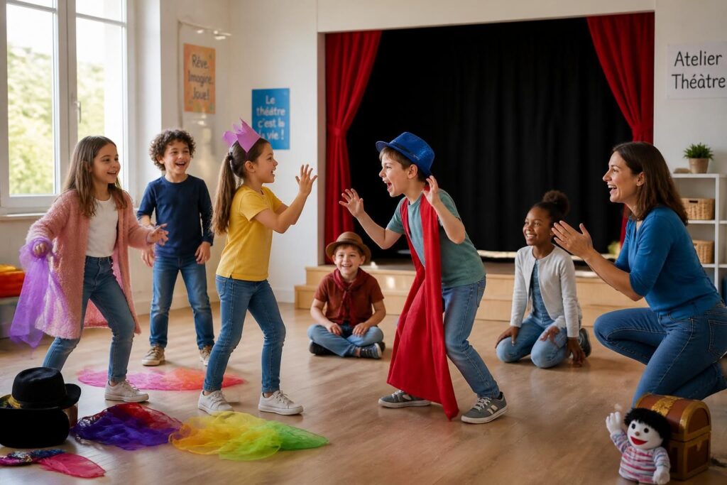 Théâtre et jeux d&rsquo;expression pour enfants : le guide pour se lancer
