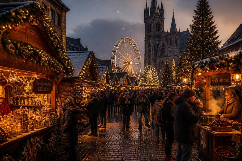 découvrez les plus beaux marchés de noël d'europe, lieux magiques où tradition, artisanat et gourmandises se rencontrent pour des fêtes inoubliables.