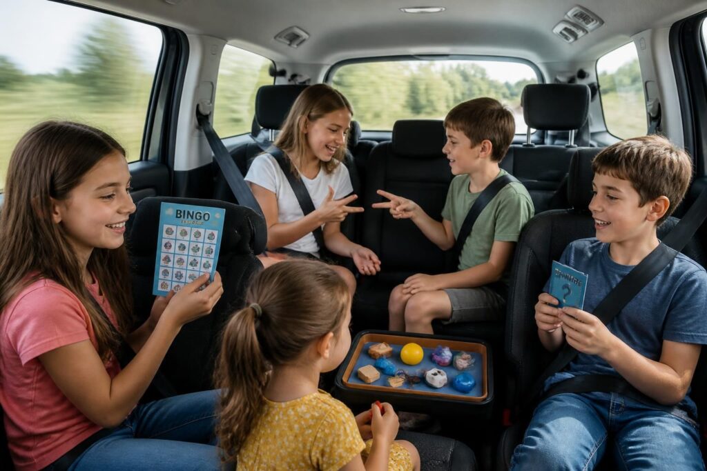 découvrez 20 jeux sans écran pour occuper vos enfants en voiture et rendre les trajets amusants et calmes.