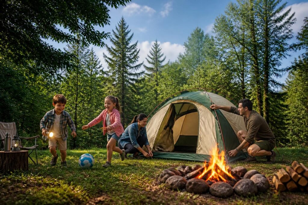 Partir camper en famille : le guide pour débuter