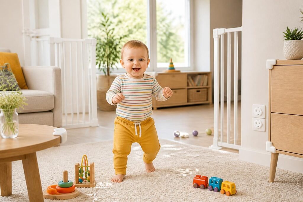 découvrez comment sécuriser efficacement votre maison pour protéger votre bébé qui commence à marcher, avec des conseils pratiques et des astuces pour éviter les accidents domestiques.