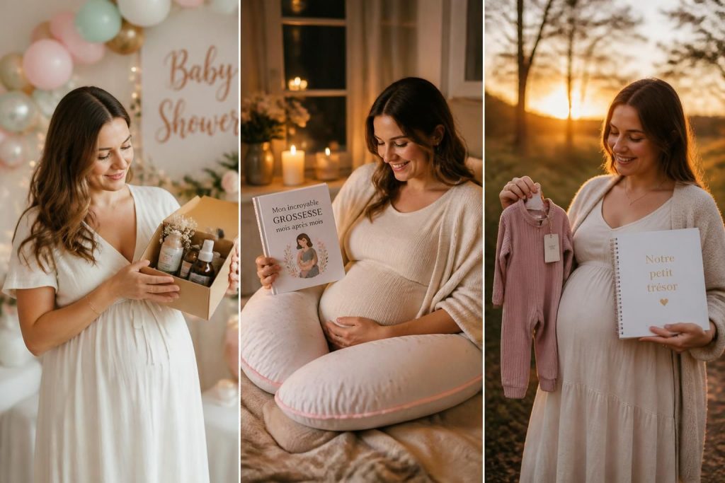 découvrez des idées de cadeaux originaux pour femme enceinte, adaptées à chaque trimestre de la grossesse et à toutes les occasions spéciales.