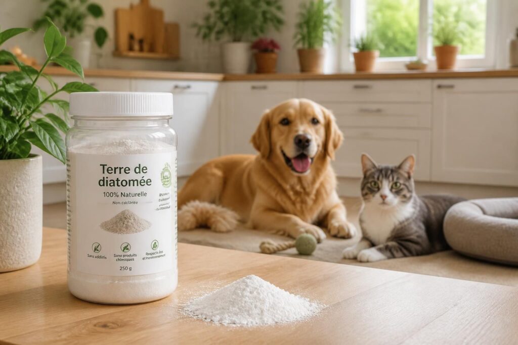découvrez les utilisations de la terre de diatomée et apprenez comment l'utiliser en toute sécurité pour protéger vos animaux domestiques.