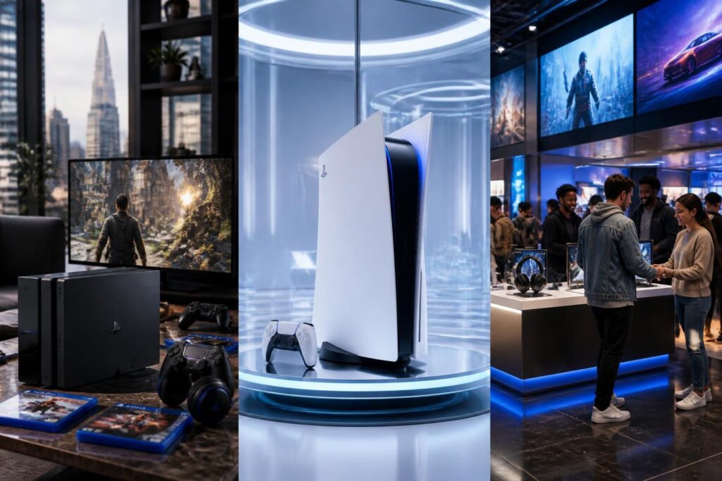 Marketing mix PlayStation : stratégies pour PS4, PS5 et Sony