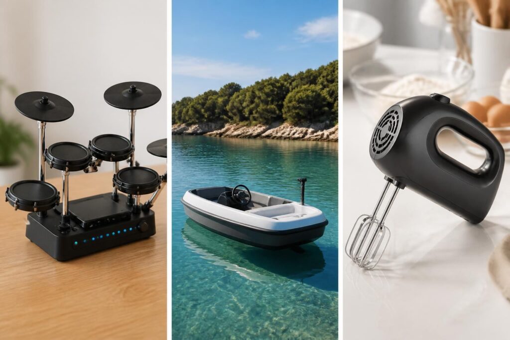 Mini bat : choix entre mini batterie, bateau électrique ou batteur