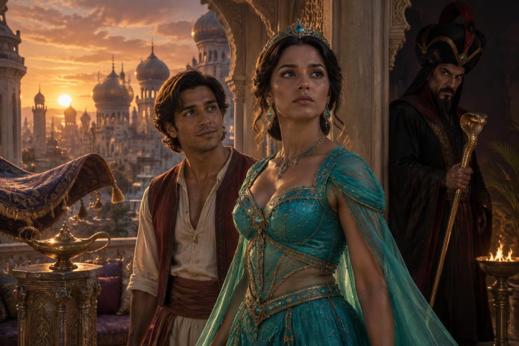 Aladdin Jasmine : origines, film et relation avec Jafar