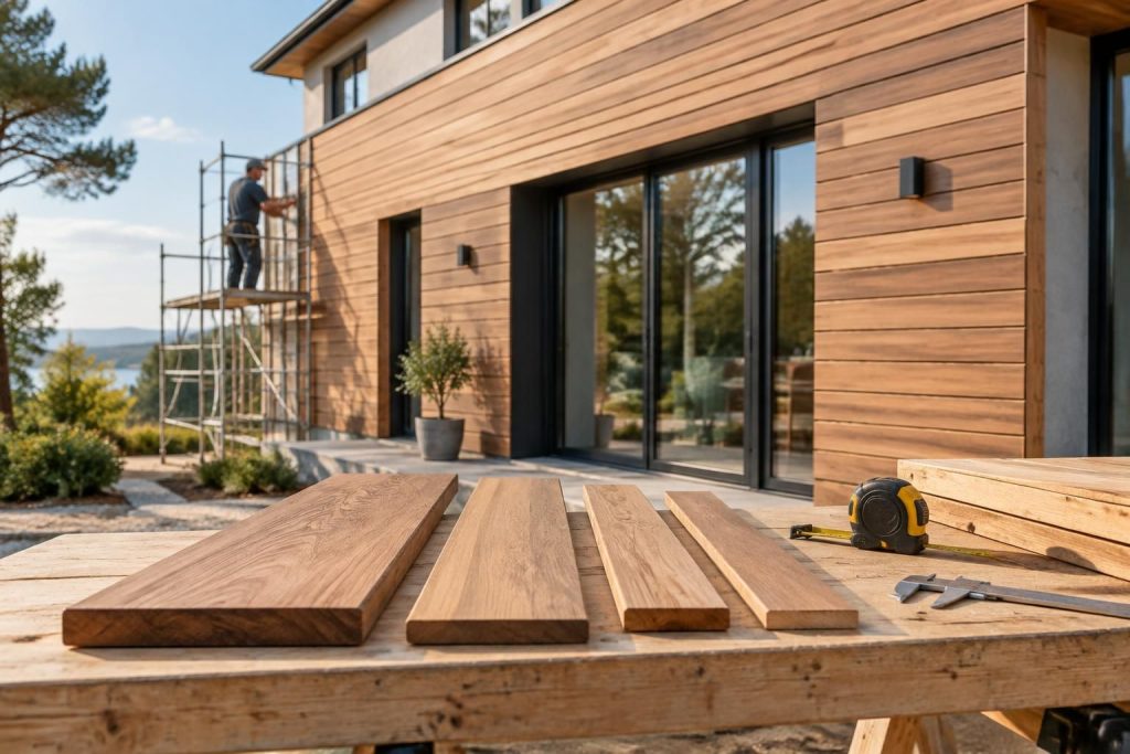 découvrez comment choisir les dimensions des lames de bardage bois pour un habillage esthétique, durable et adapté à votre façade.