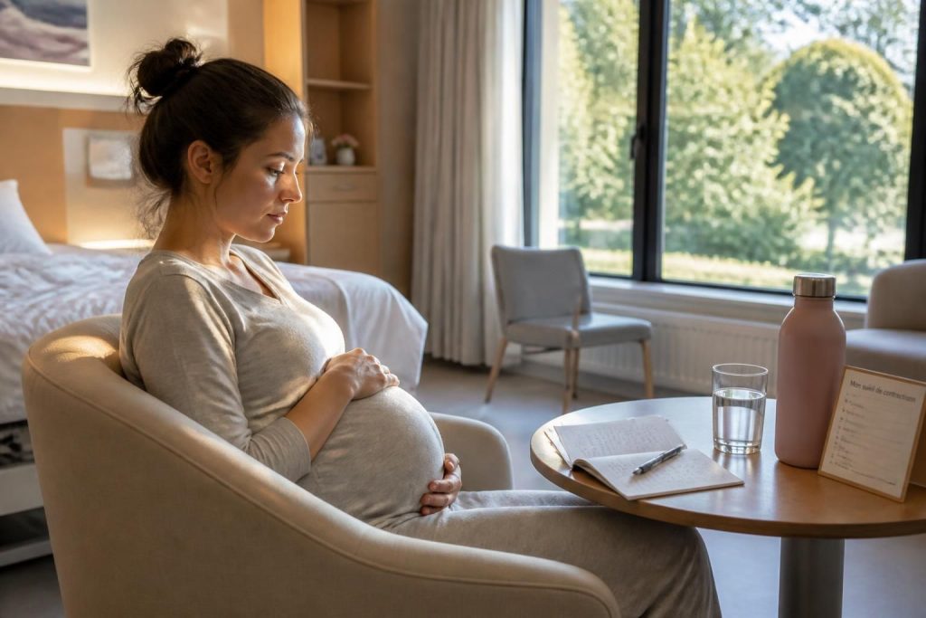 Contractions toutes les 10 minutes : comment les interpréter pendant la grossesse