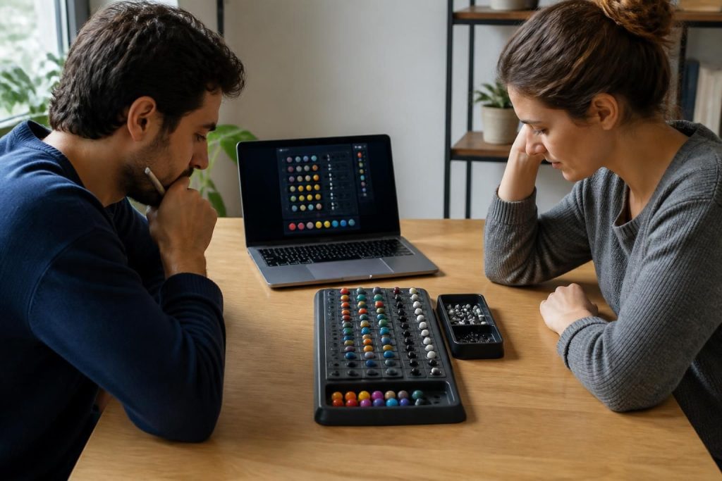 découvrez les règles du jeu mastermind, des astuces pour gagner facilement et les meilleures versions en ligne pour jouer et vous amuser.