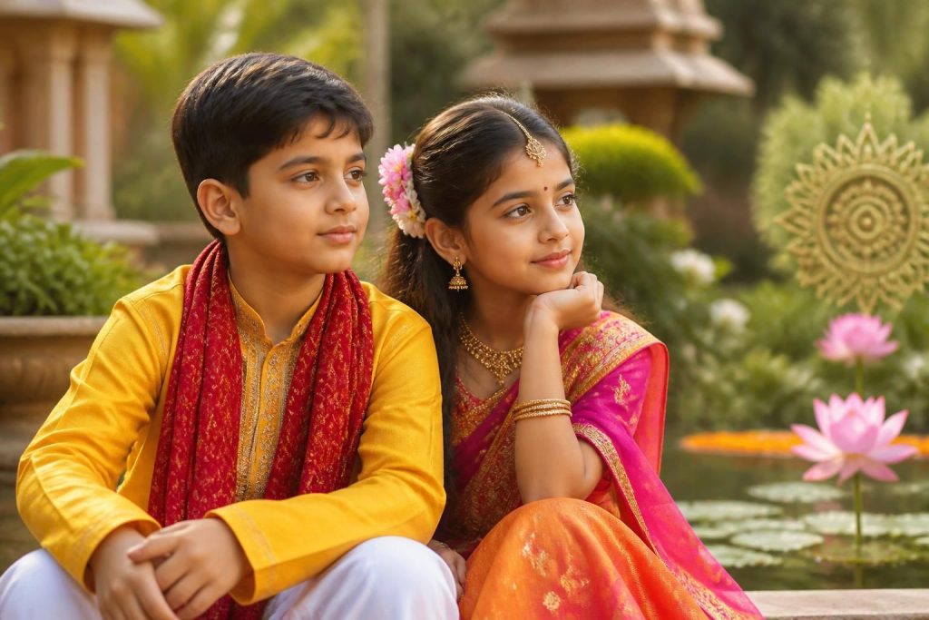 découvrez une sélection rare de prénoms indiens pour garçons et filles, accompagnée de leurs significations uniques et authentiques.