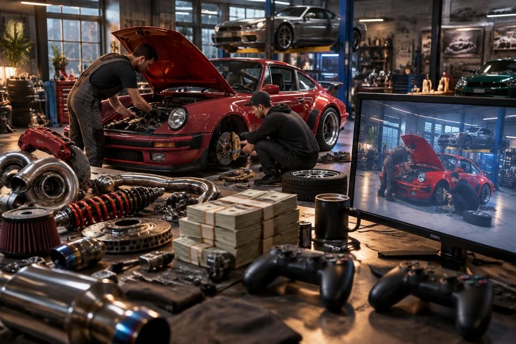 Car Mechanic Simulator 2021 mods, astuces argent illimité et jeu multijoueur sur PS4/PS5