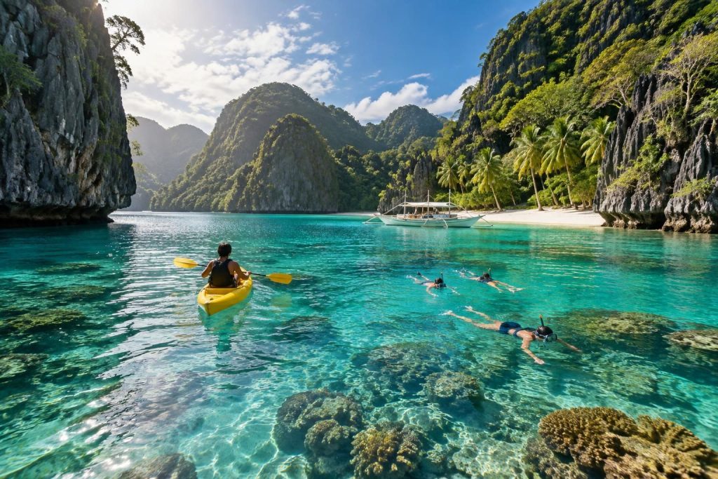 découvrez que faire à el nido, à palawan : excursions dans les lagons, plages paradisiaques, snorkeling et sites incontournables à ne pas manquer.