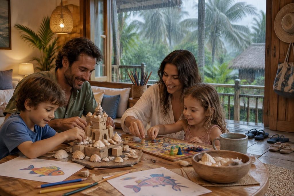 Que faire à Holbox avec des enfants ou quand il pleut